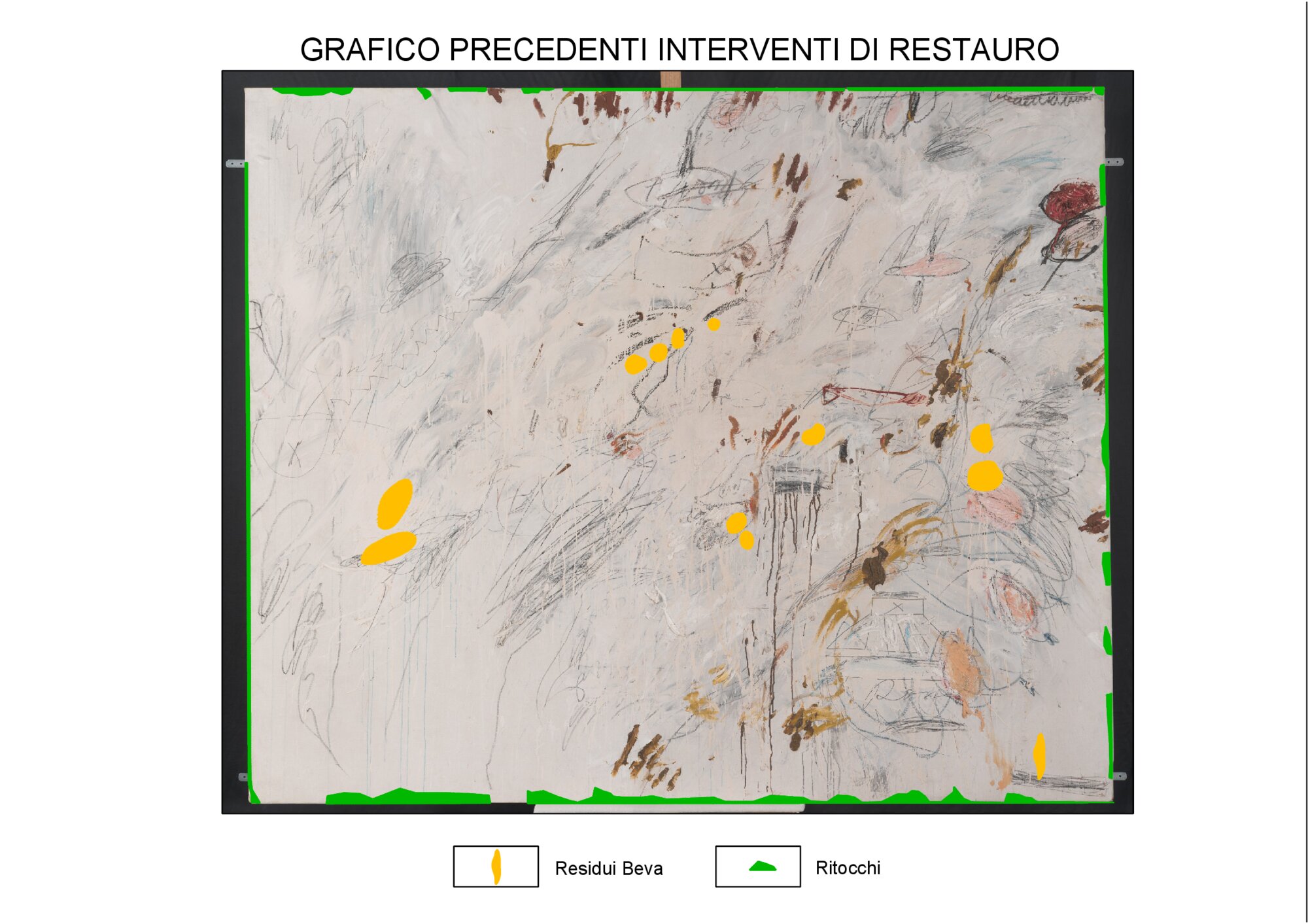 Mappatura grafica prima del restauro