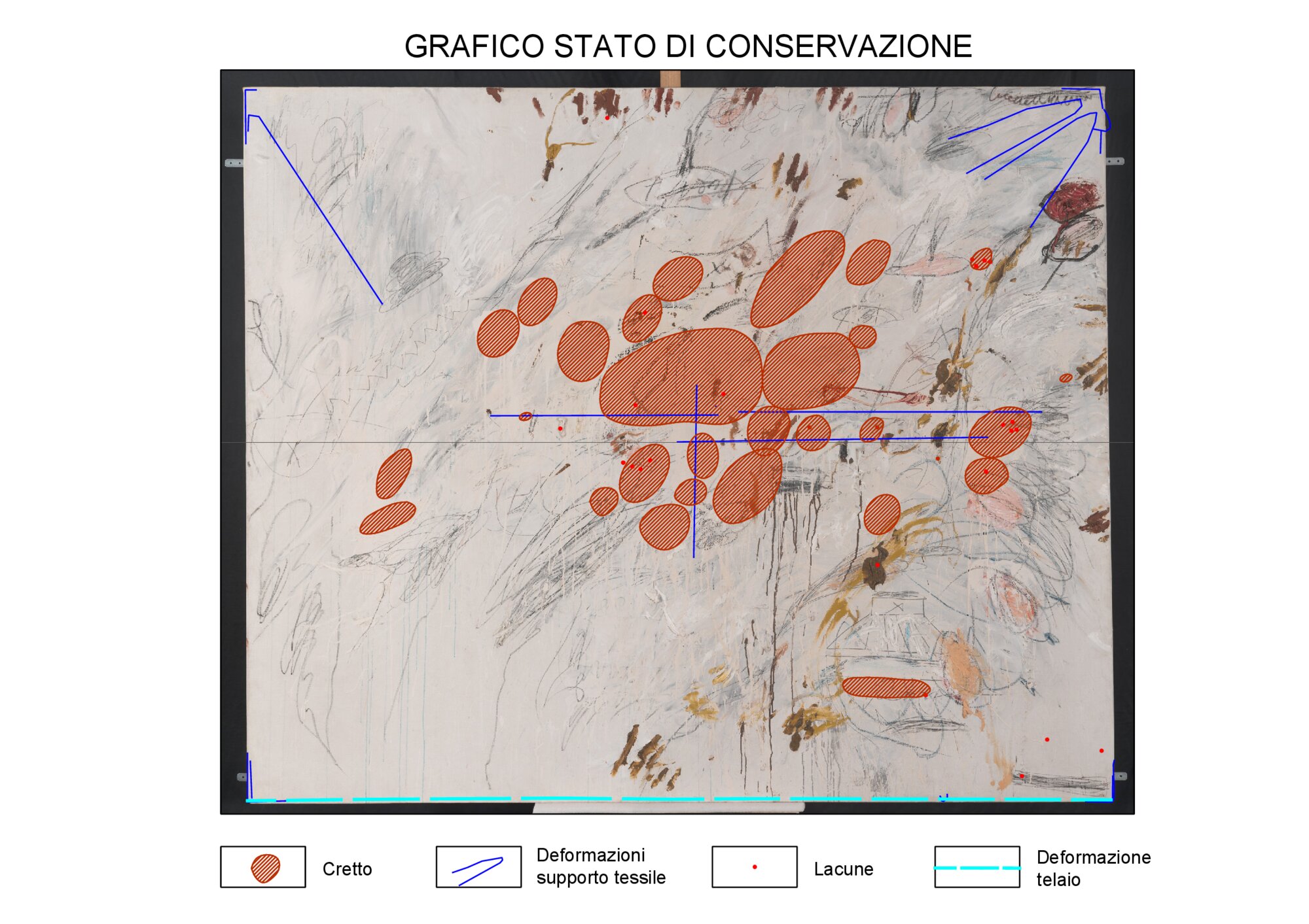 Mappatura grafica dopo il restauro