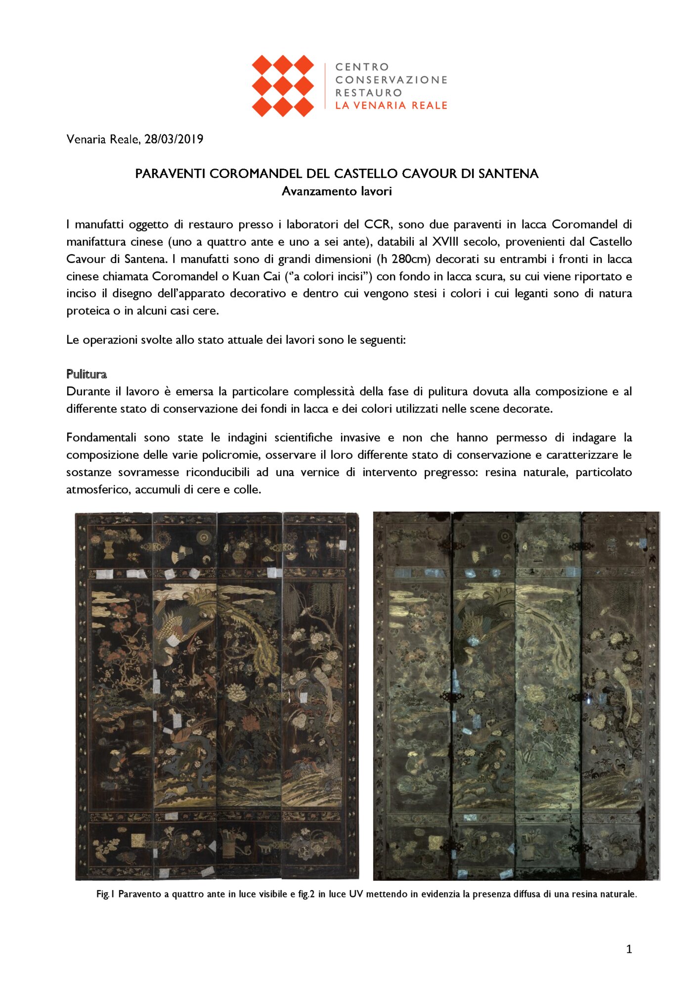 35-AL-2019_Santena, Castello Cavour, Paravento a 6 ante e paravneto a 4 ante in lacca coromandel