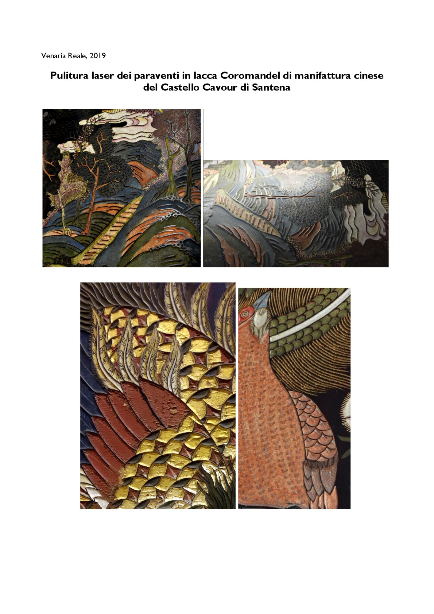 Report pulitura laser