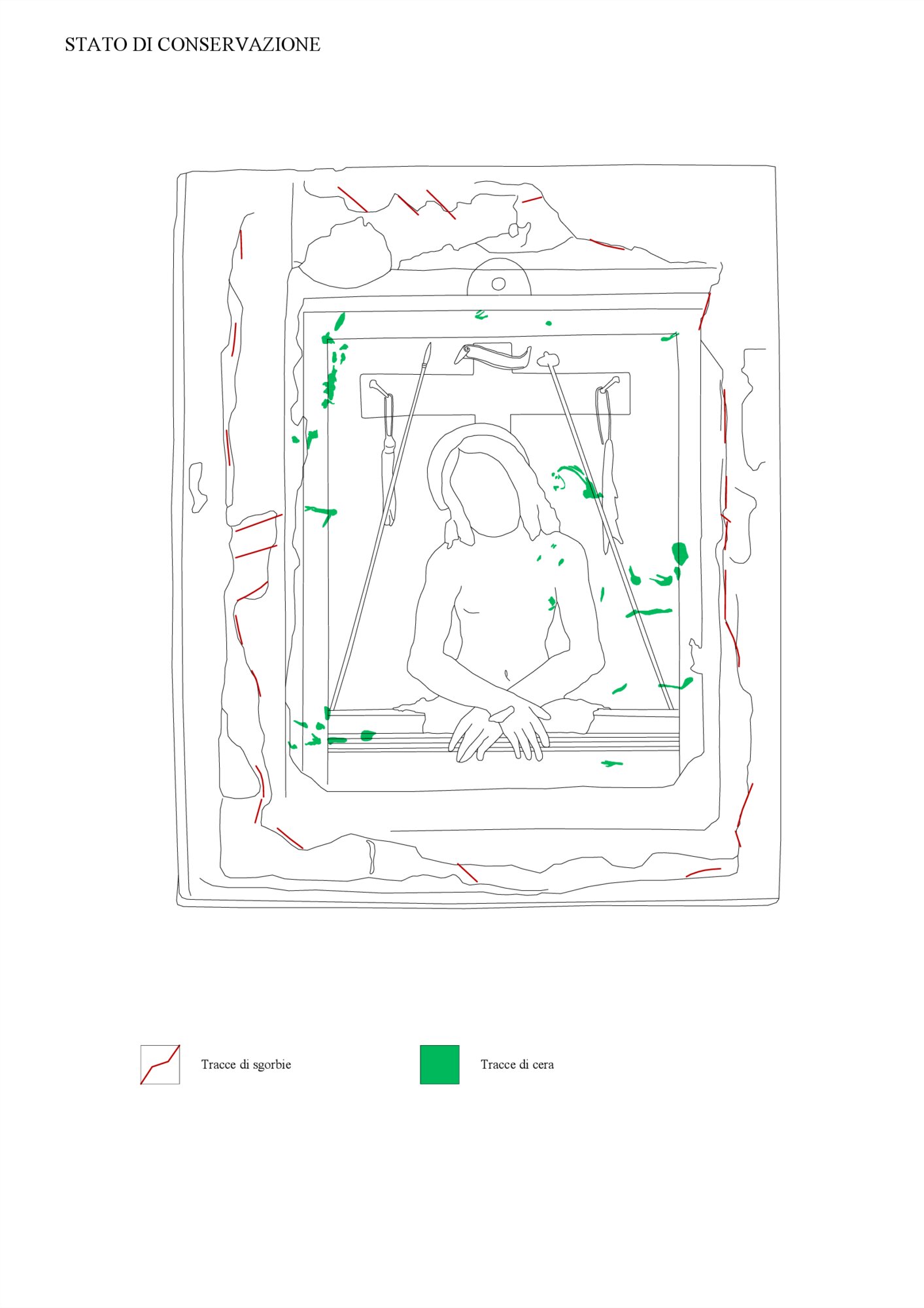 Mappatura grafica stato di conservazione