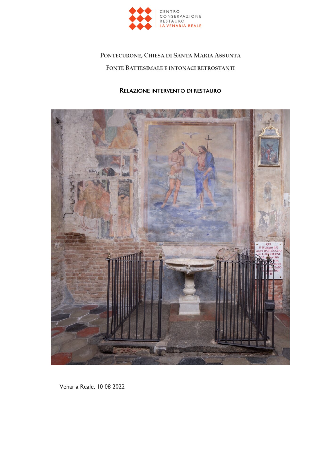 Scheda di restauro