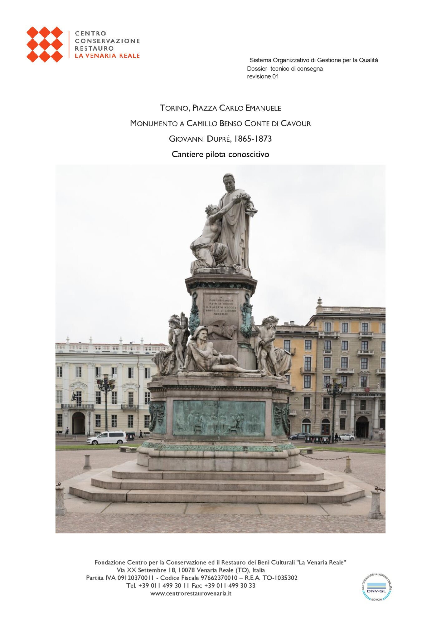 69-CR-2019_Torino, Piazza Carlo Emanuele, G. Duprè, Monumento a Camilllo Benso conte di Cavour