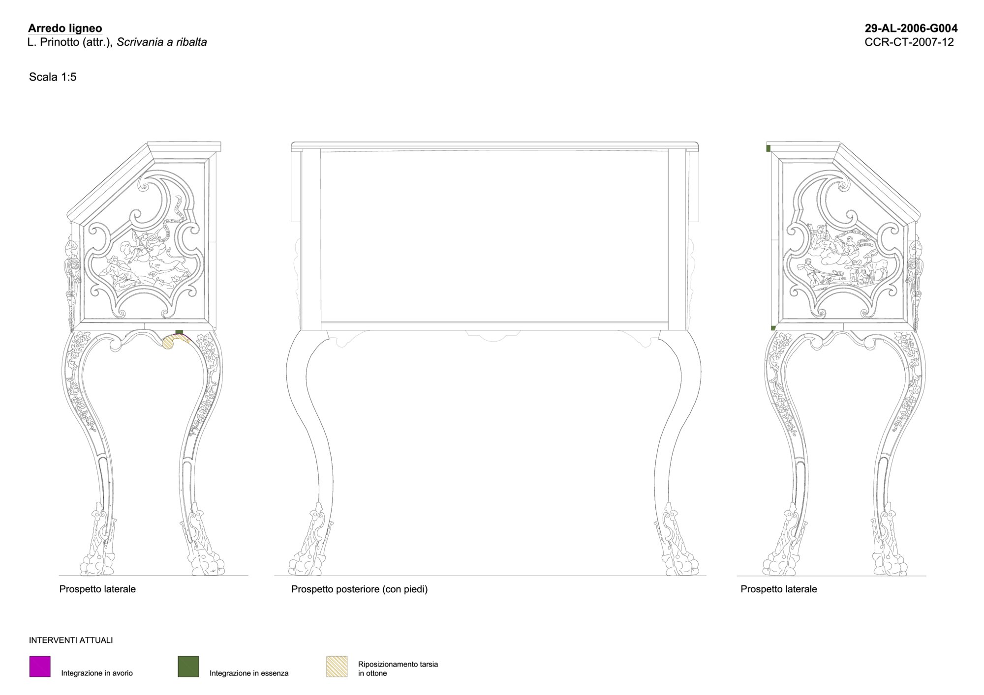 Graphic mapping involved in restoration