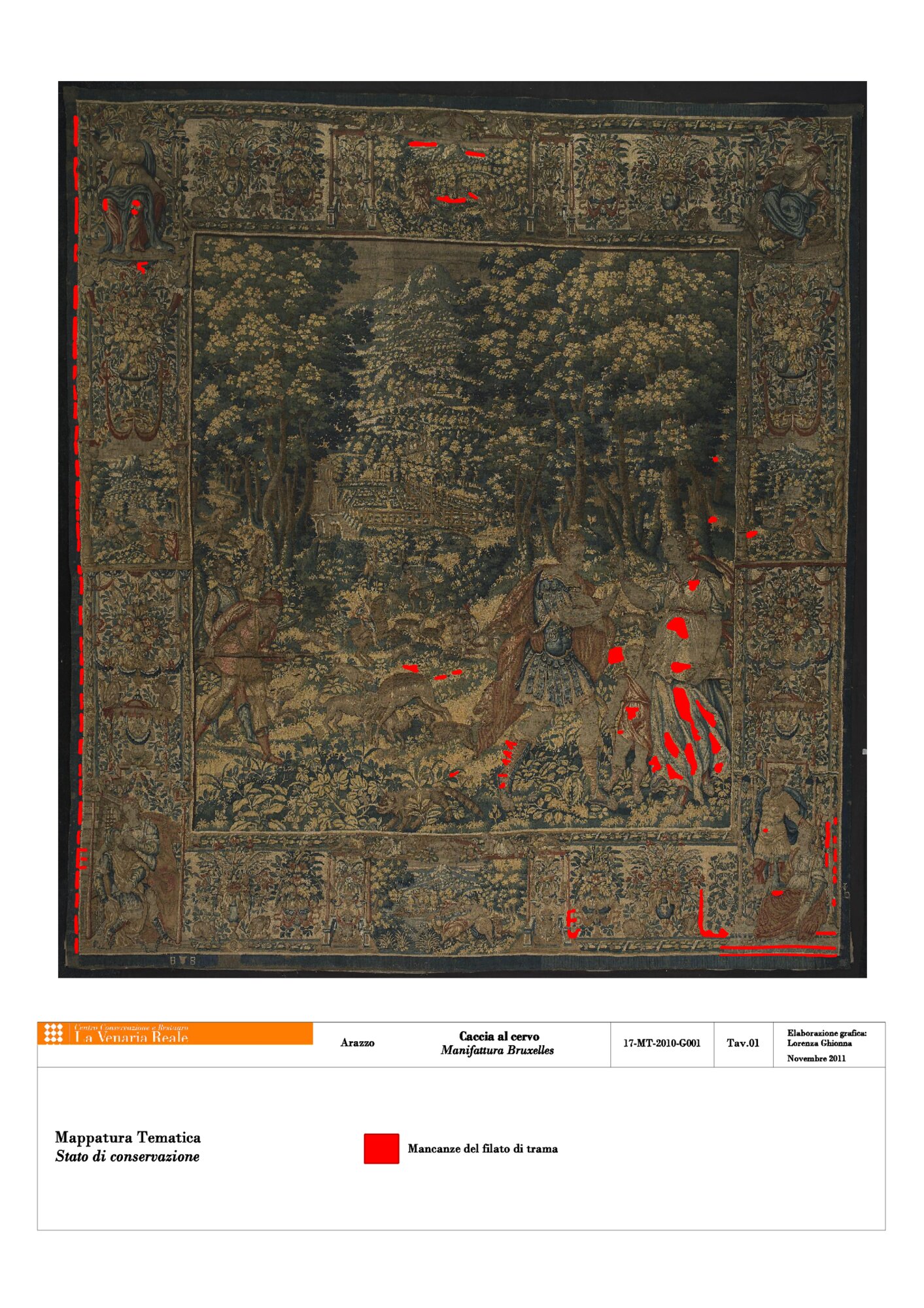 Mappatura grafica stato di conservazione