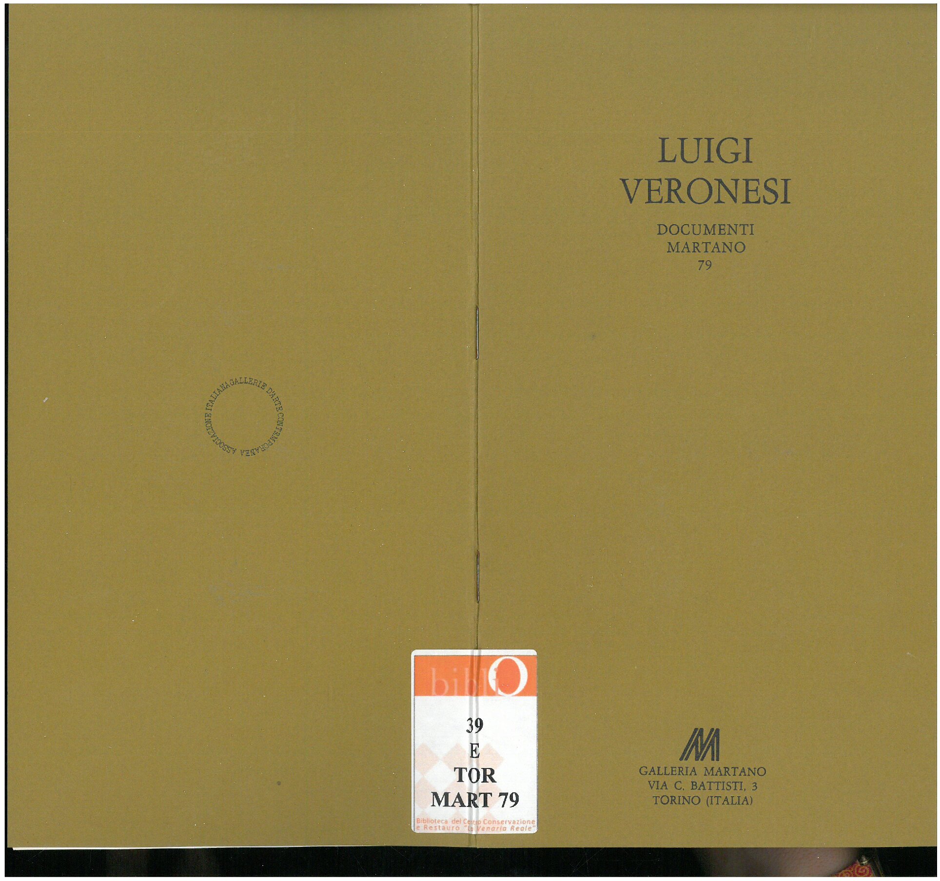 Luigi Veronesi. Dicembre 1984 - Gennaio 1985