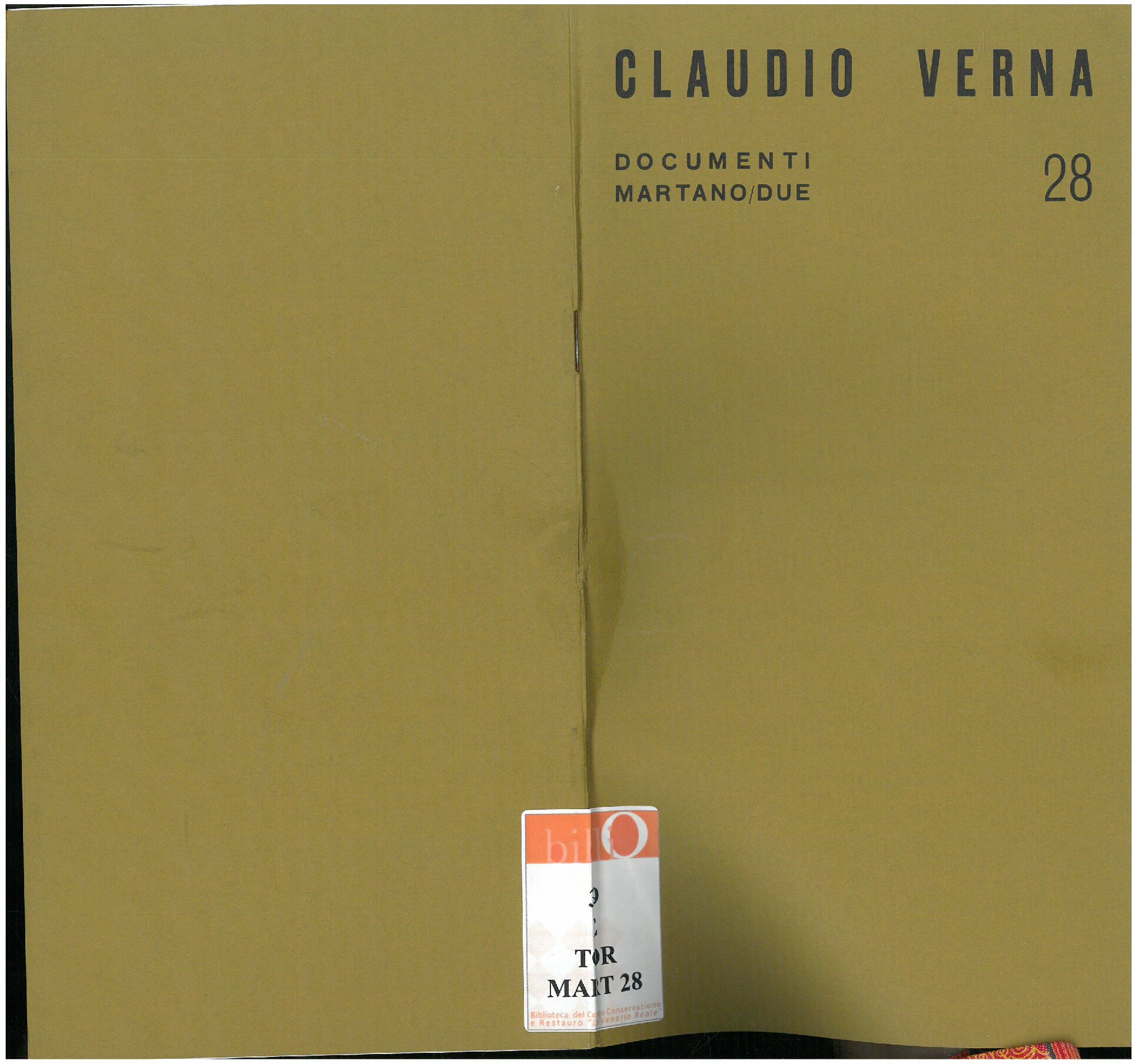 Claudio Verna. Novembre - Dicembre 1970