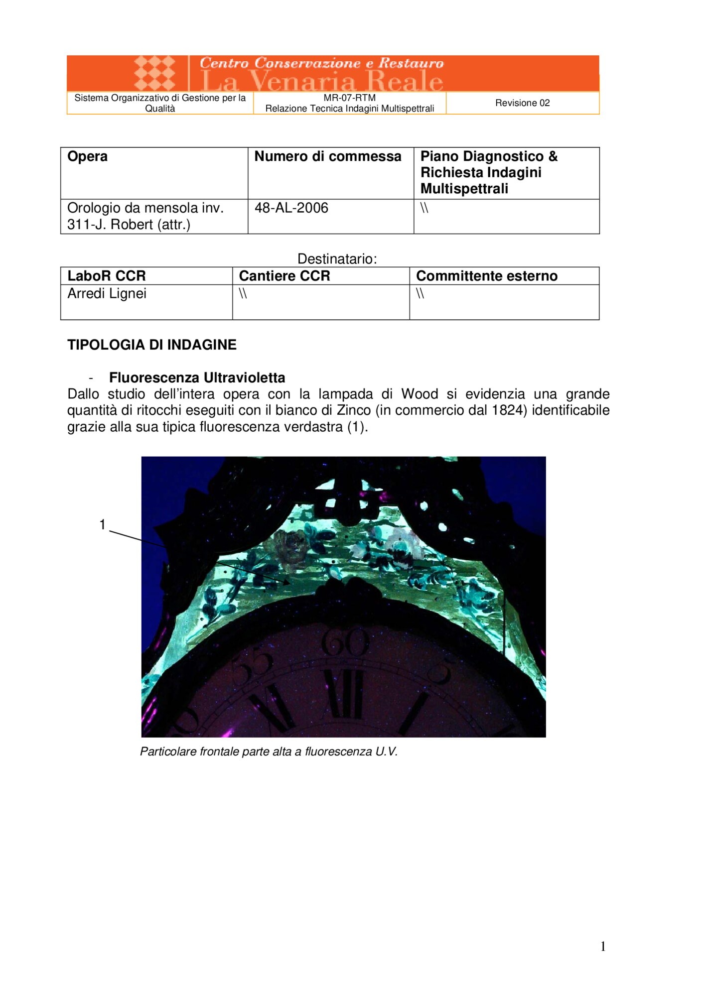 Multispectral Analysis Technical Report