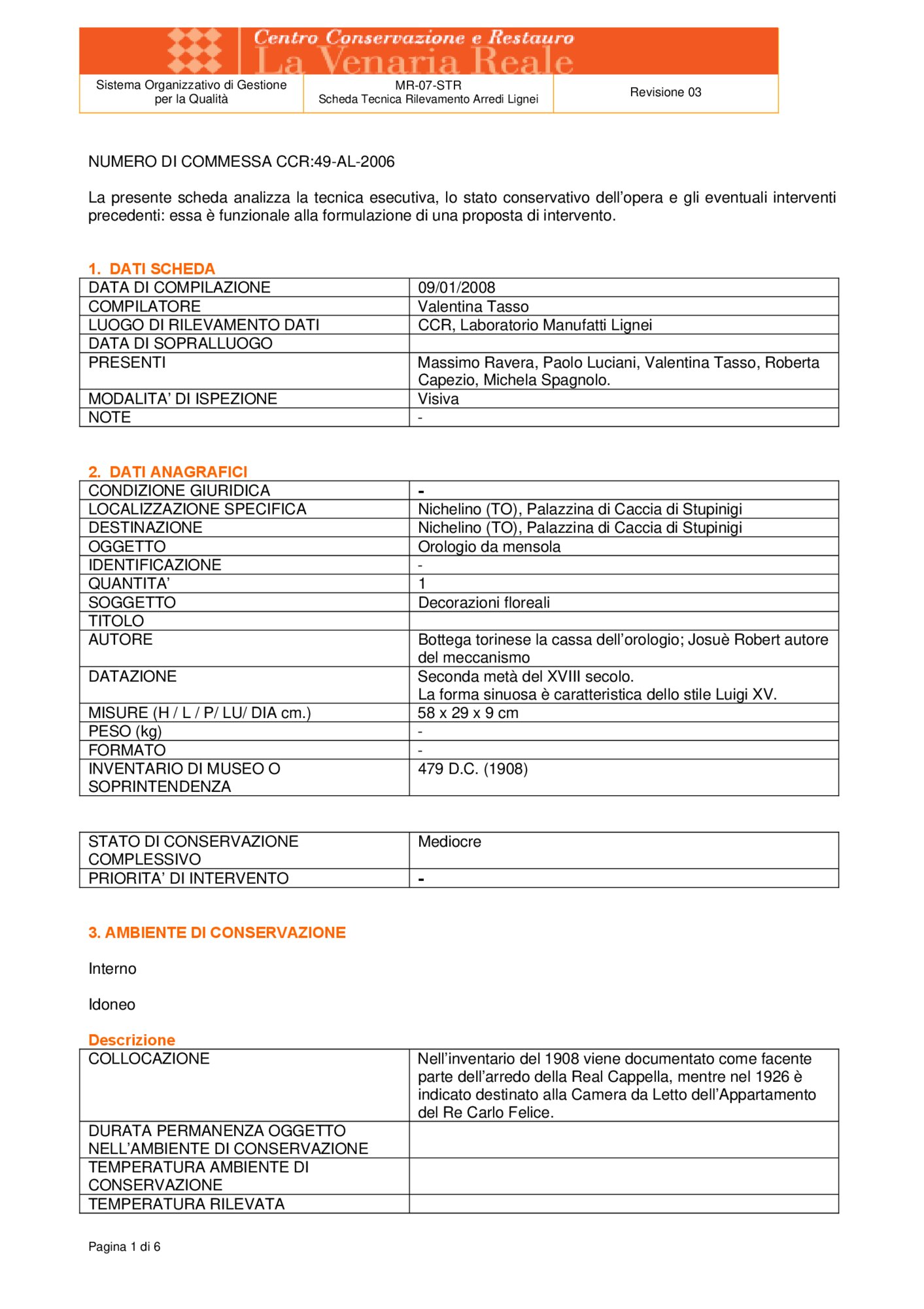 Technical data sheet