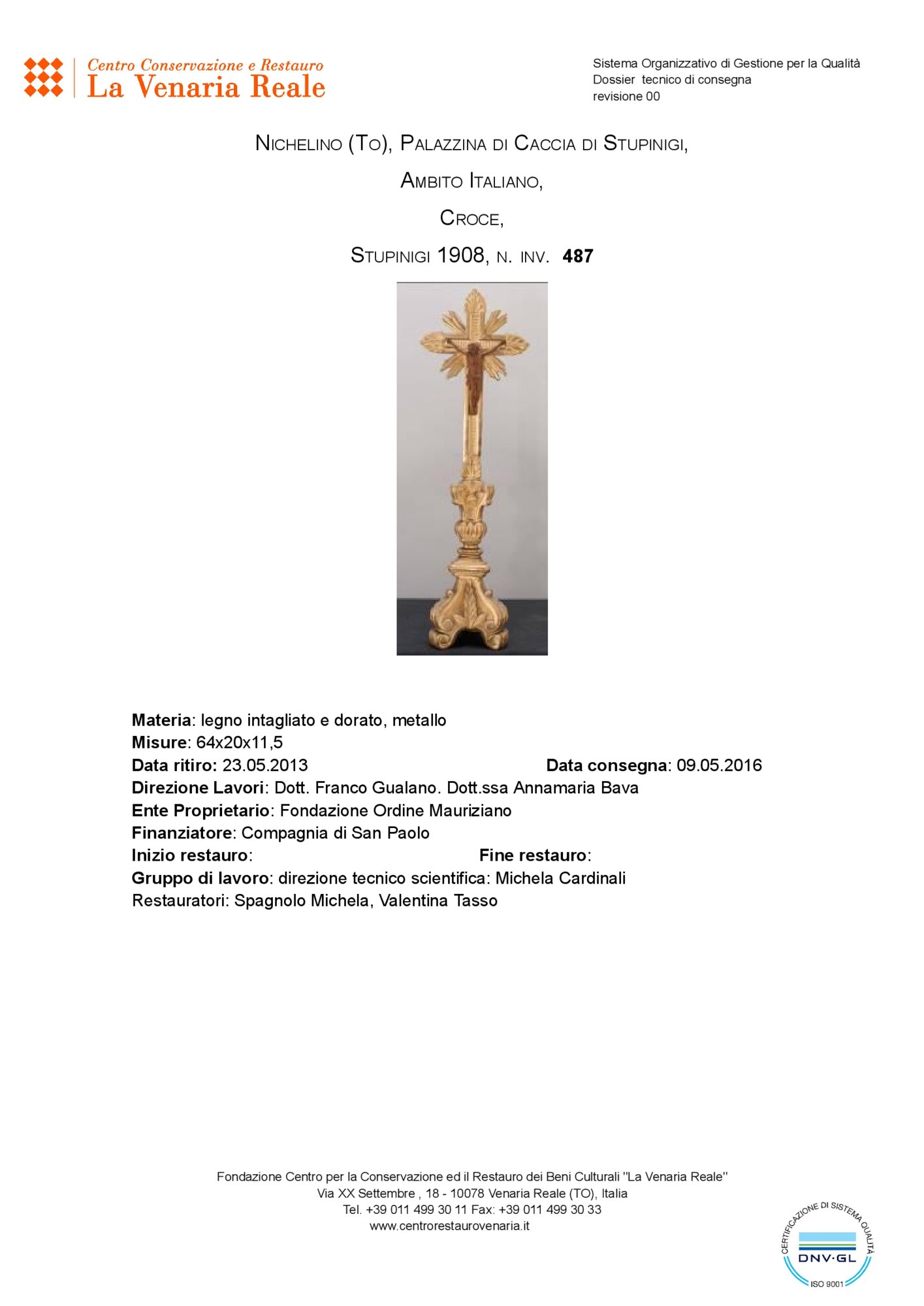 Technical Delivery Dossier