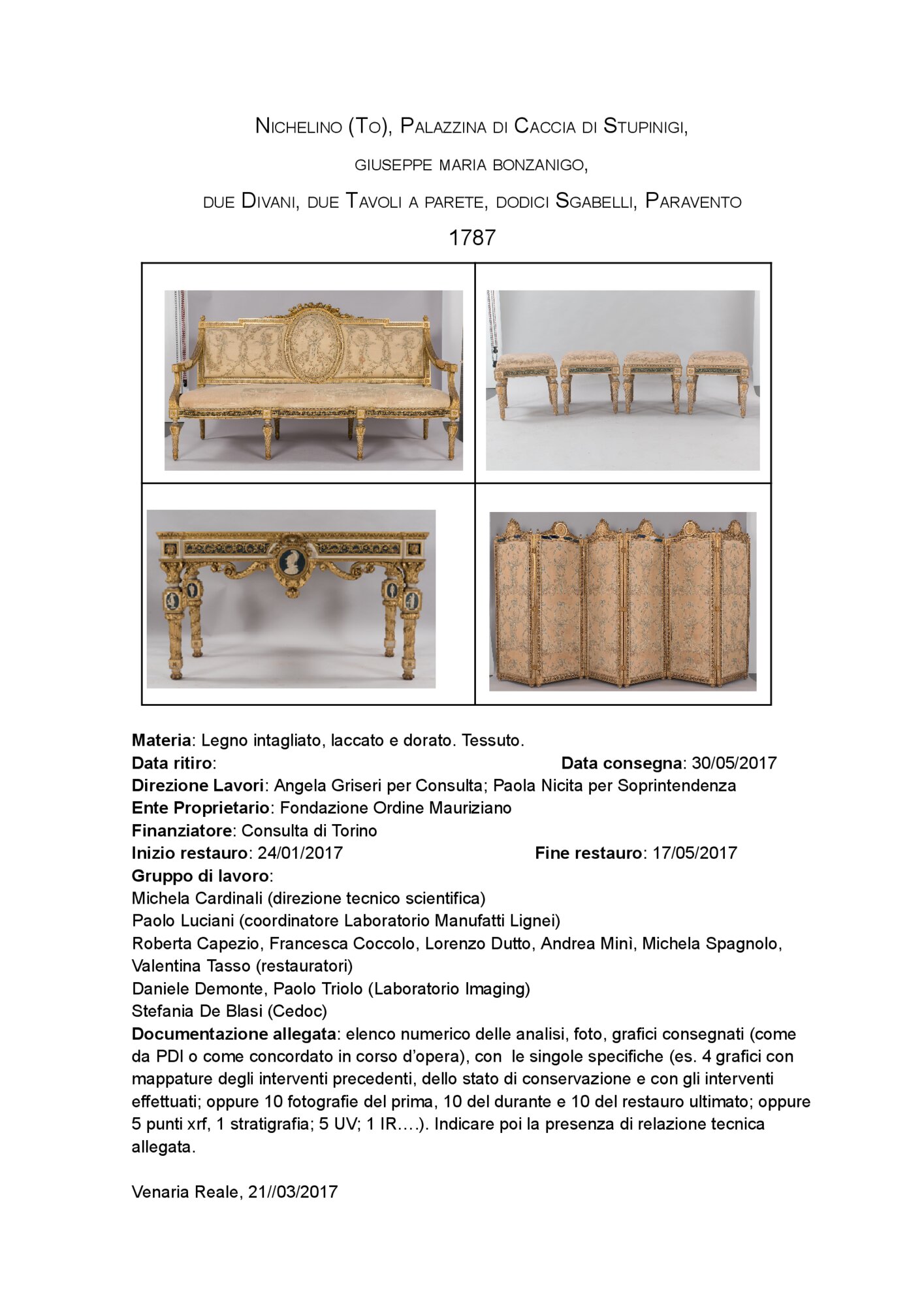 7mc01-AL-2017_Nichelino, Palazzina di Caccia di Stupinigi, G. M. Bonzanigo, Paravento, inv. 1119