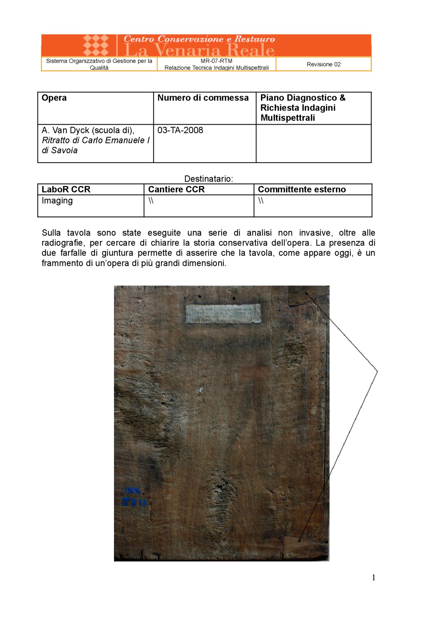 Technical Report on Multispectral Investigations