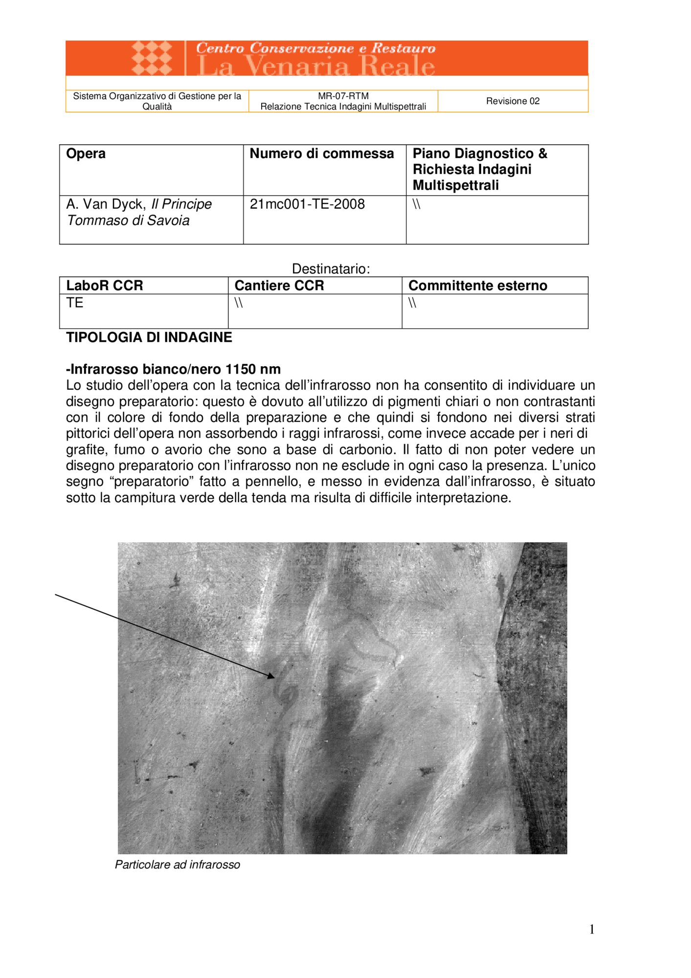 Technical Report on Multispectral Investigations