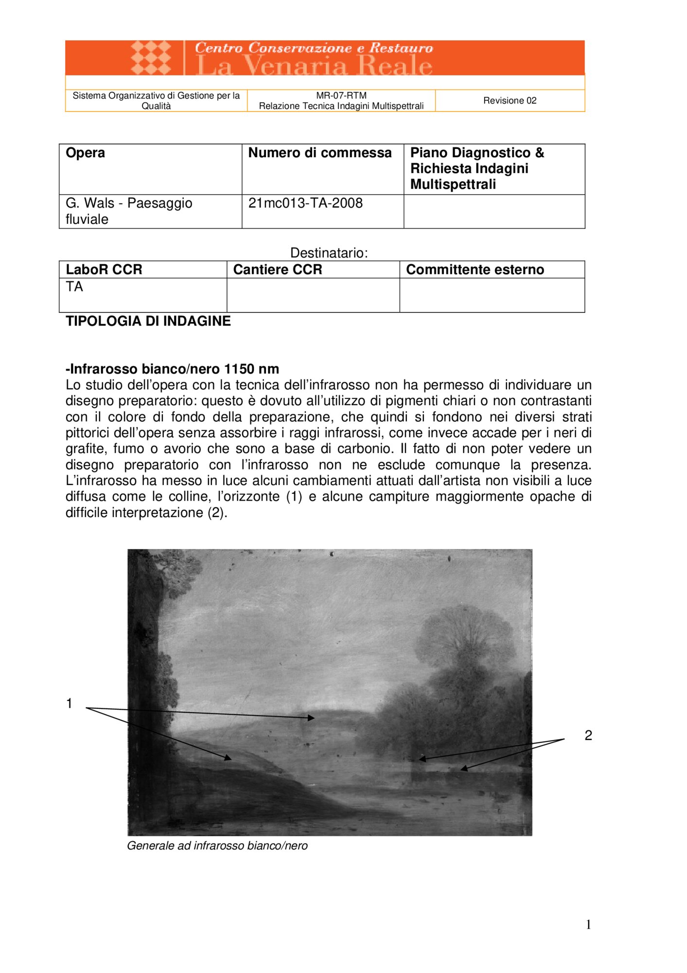 Multispectral Analysis Technical Report