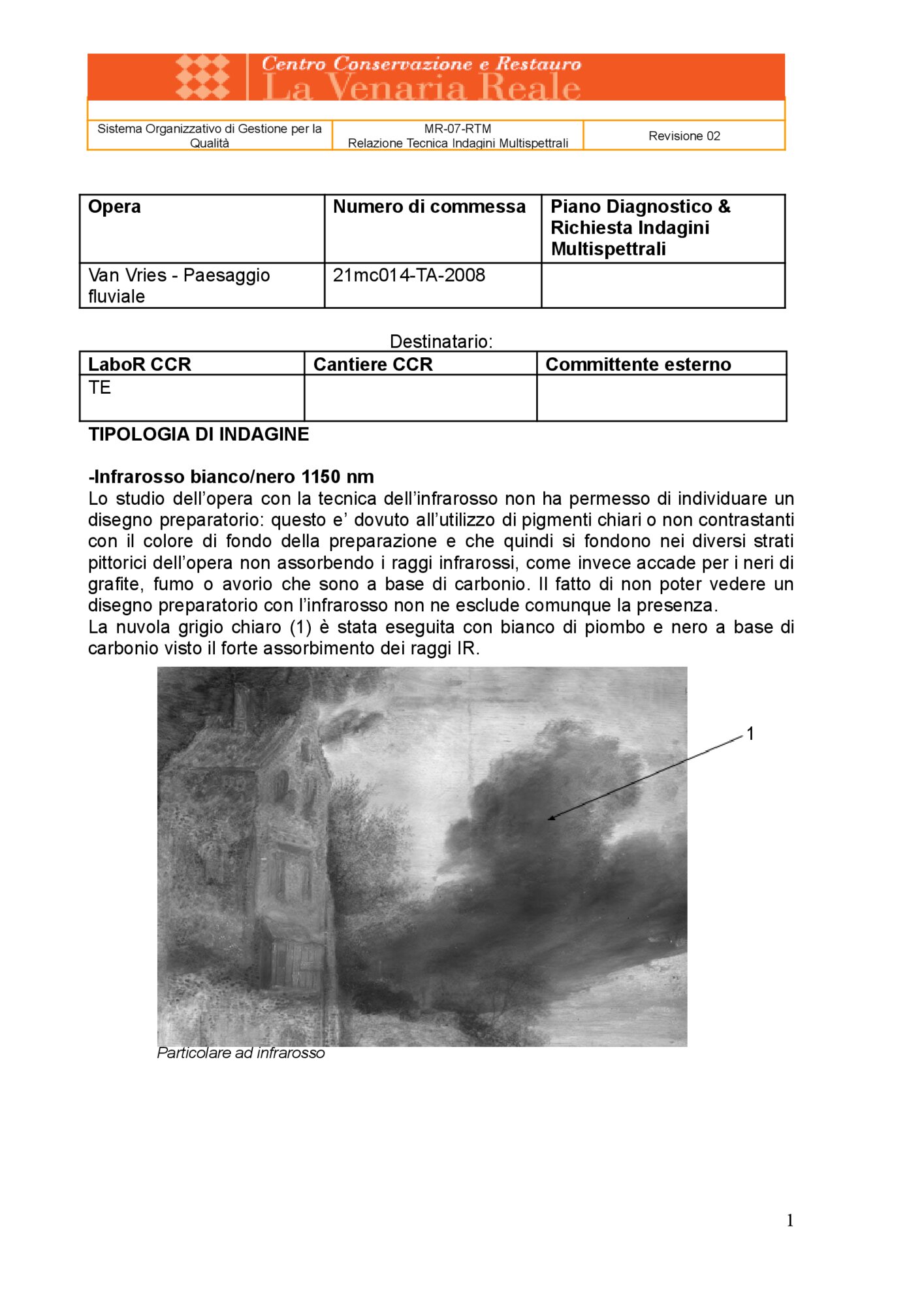 Technical Report on Multispectral Investigations