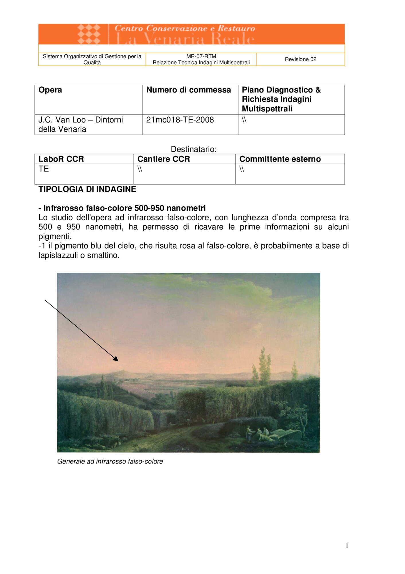 Technical Report on Multispectral Investigations