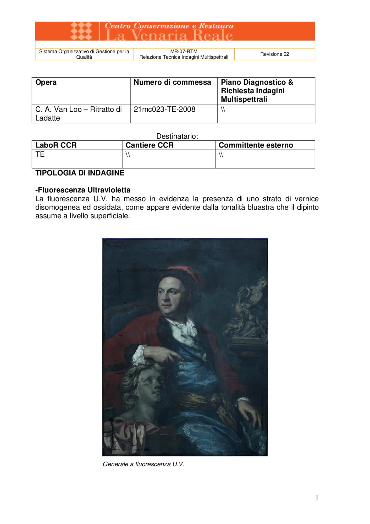 Technical Report on Multispectral Investigations