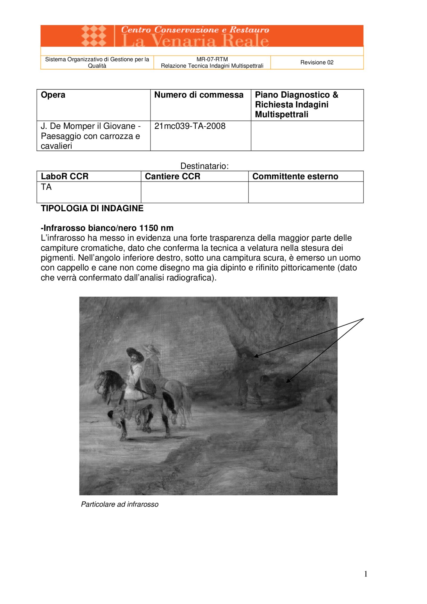 Technical Report on Multispectral Investigations