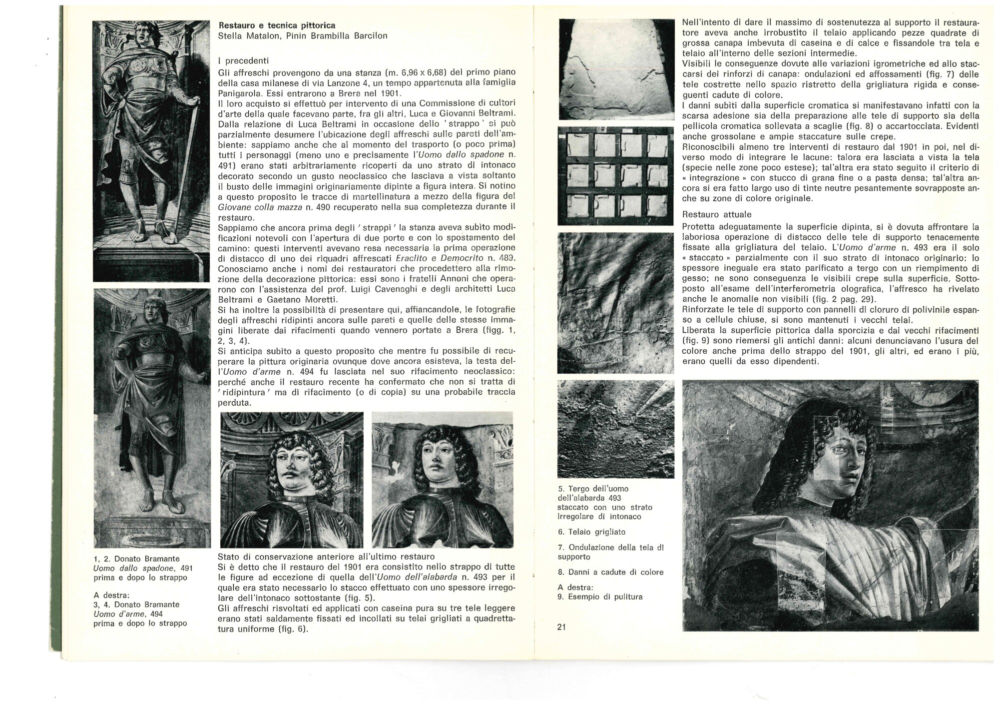 G. Mulazzani, M. Dalai Emiliani, S. Matalon, P. Brambilla Barcilon, A. Gallone, Donato Bramante: gli Uomini d'arme, 