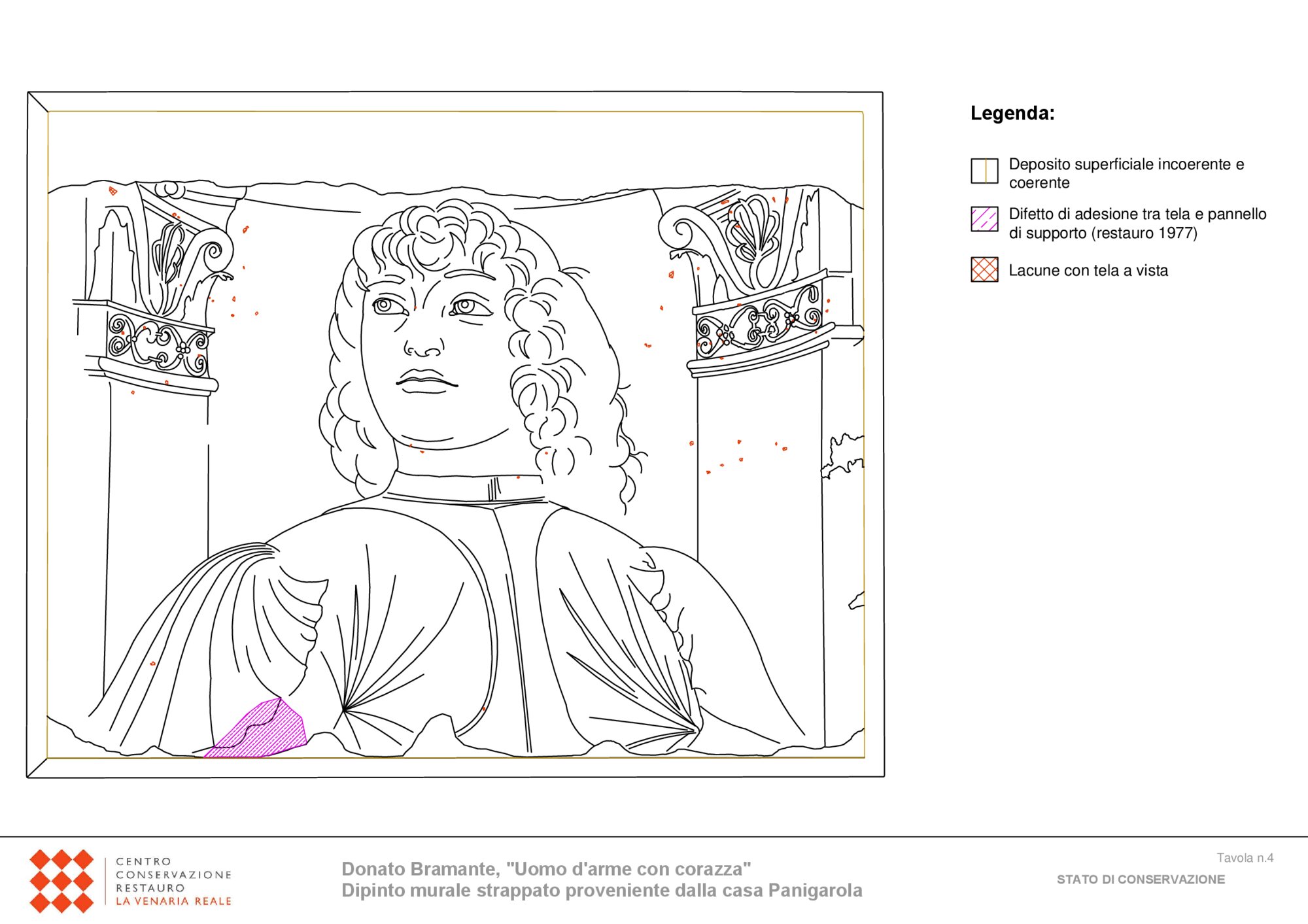 Mappatura grafica stato di conservazione