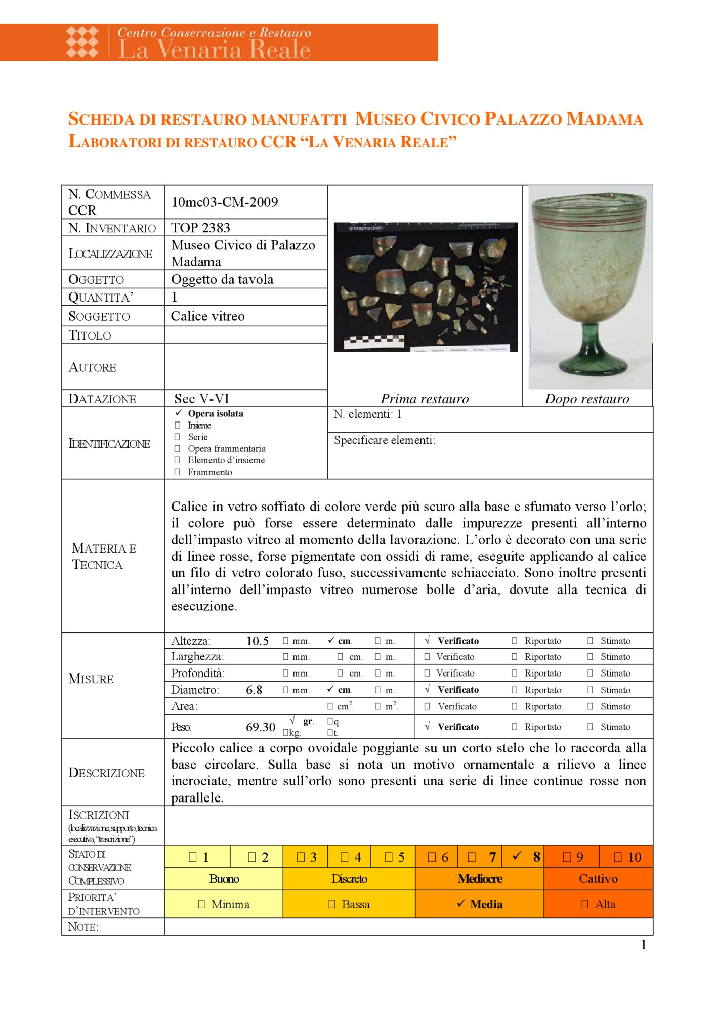 10mc03-CM-2009_Turin, Museo Civico d'Arte Antica - Palazzo Madama, Calice, inv. TOP 2383