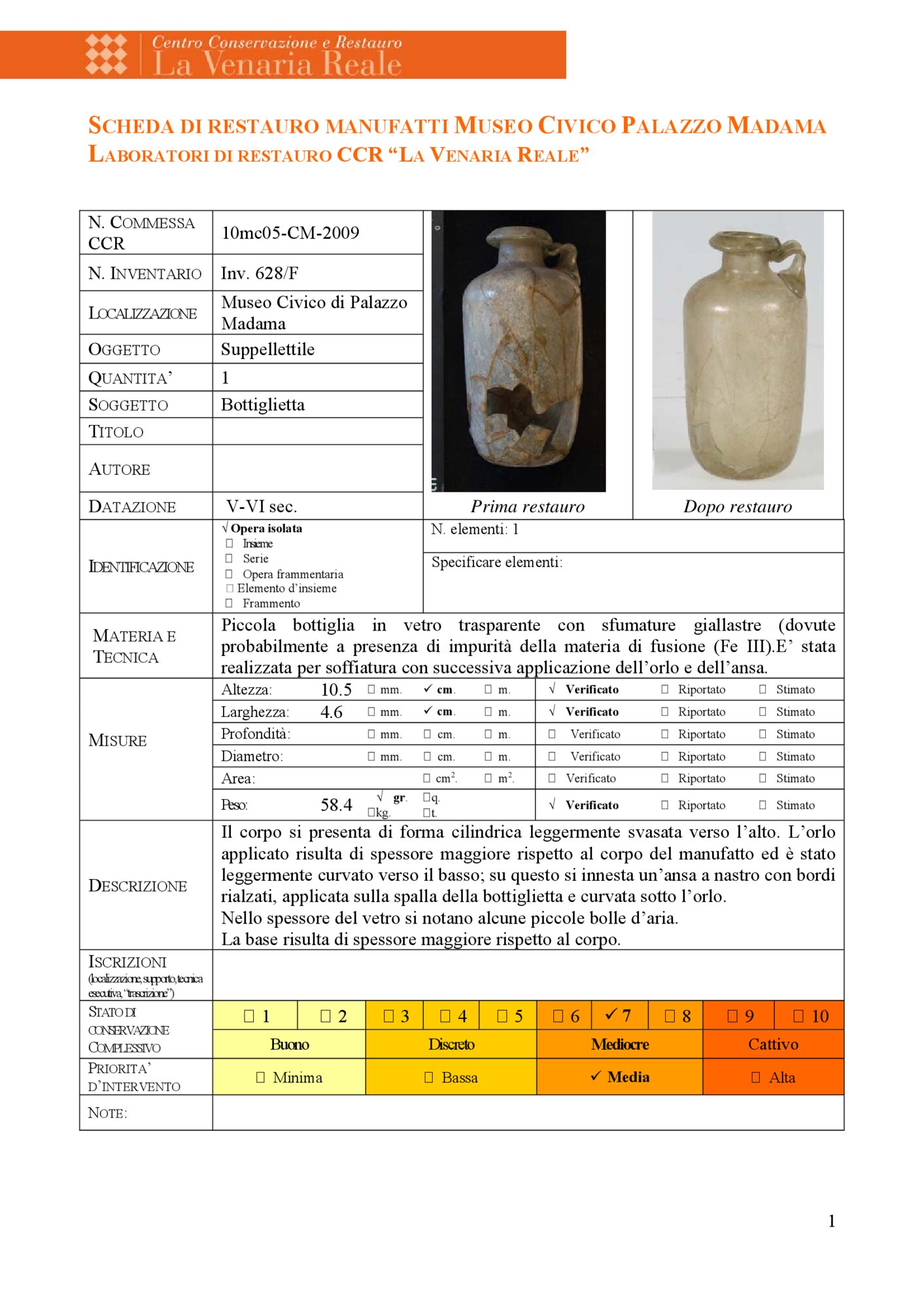 10mc05-CM-2009_Turin, Civic Museum of Ancient Art - Palazzo Madama, Bottle, inv. TOP 2372