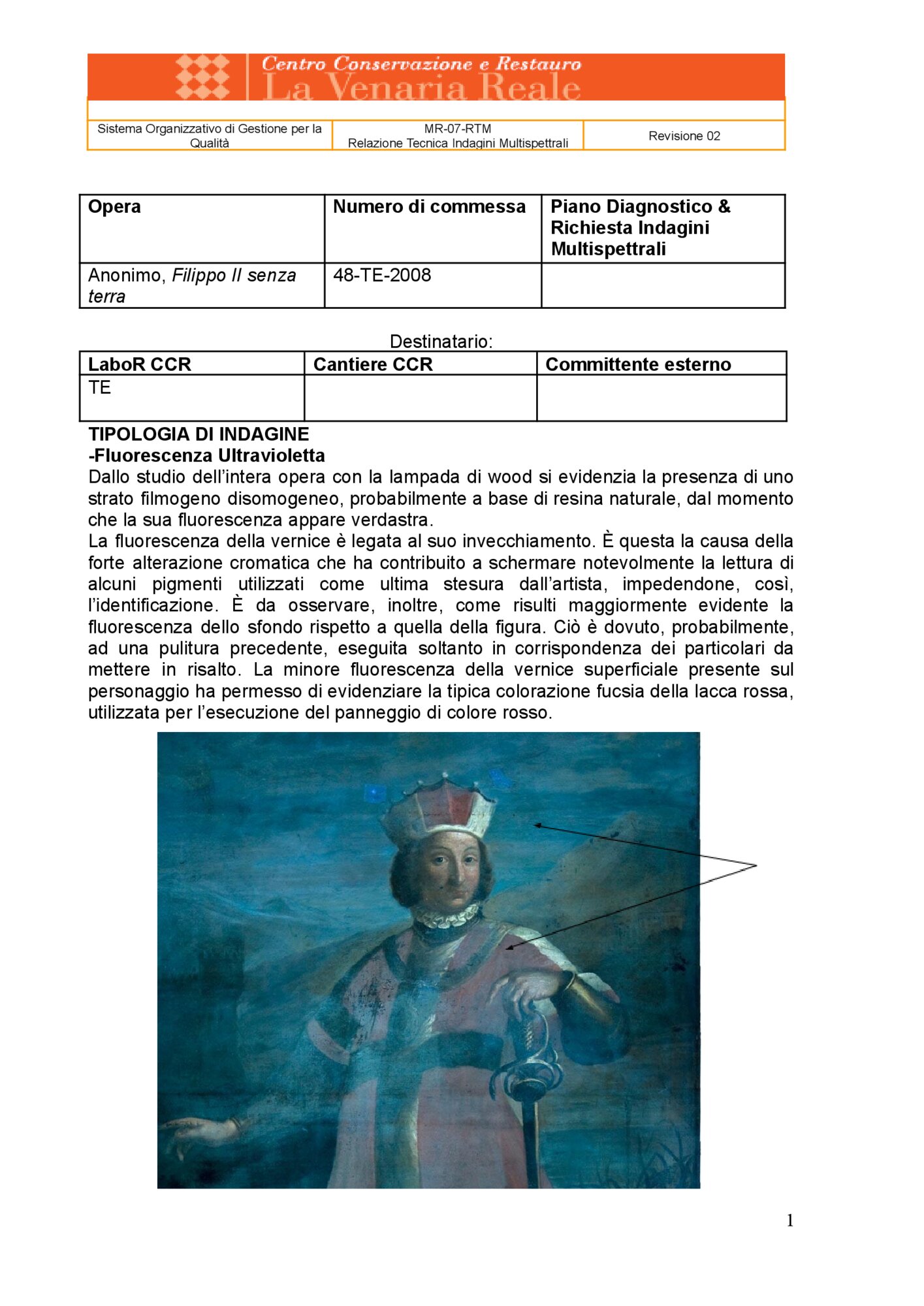 Technical Report on Multispectral Investigations