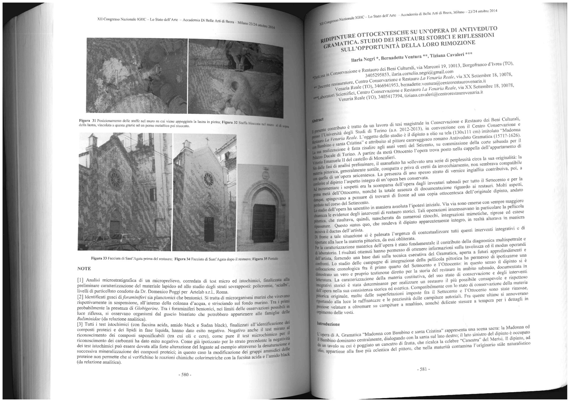 I. Negri, B. Ventura, T. Cavaleri, 