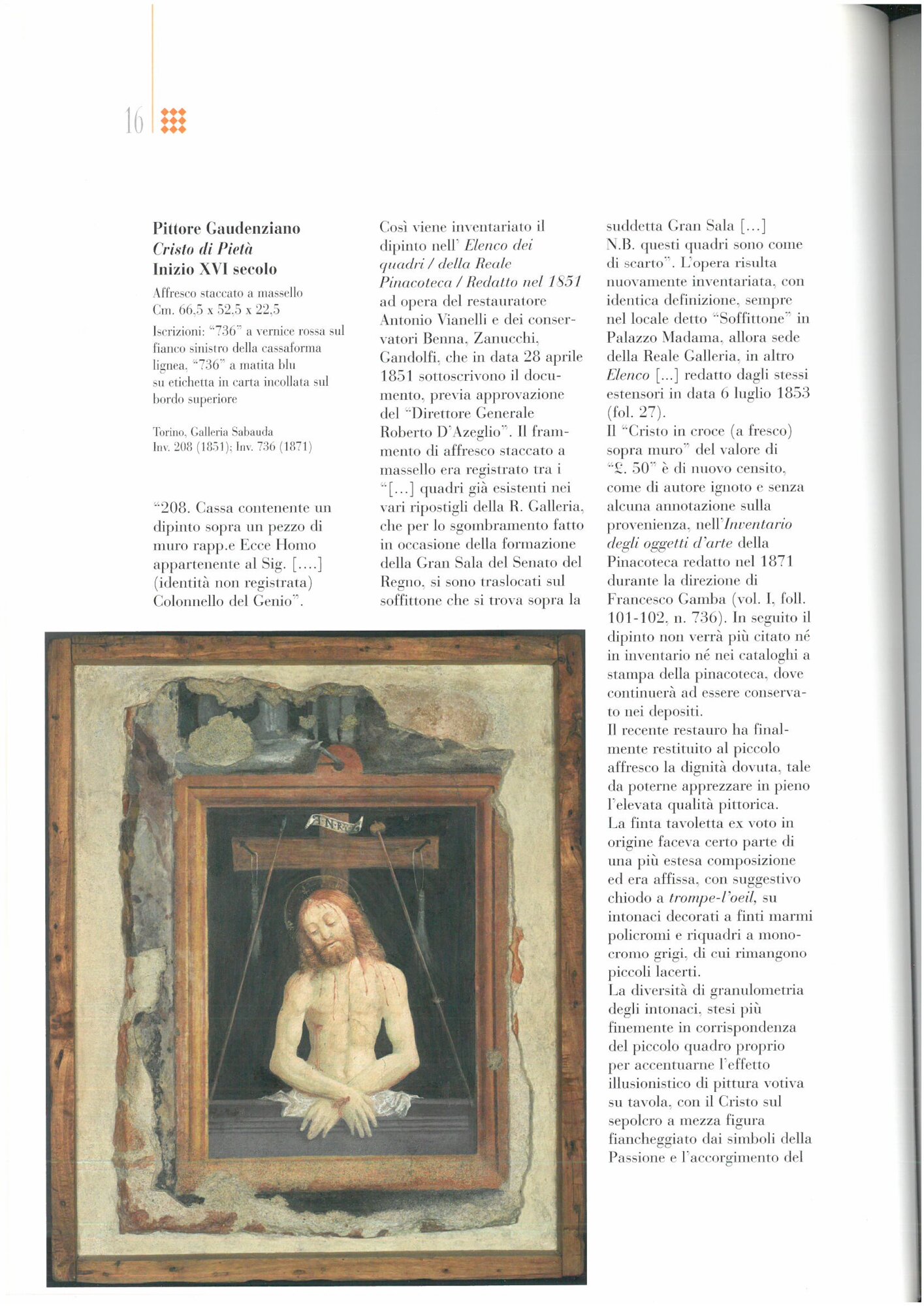 P. Astrua, Scheda, in 