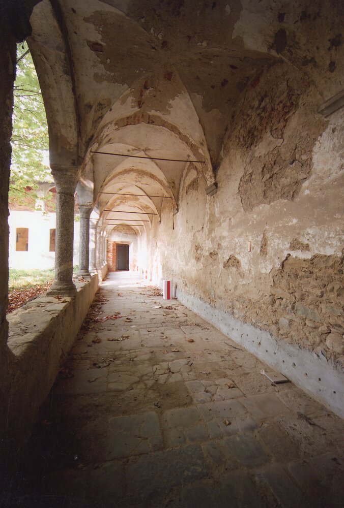 Missaglia, Former convent of Mercy, Wall paintings