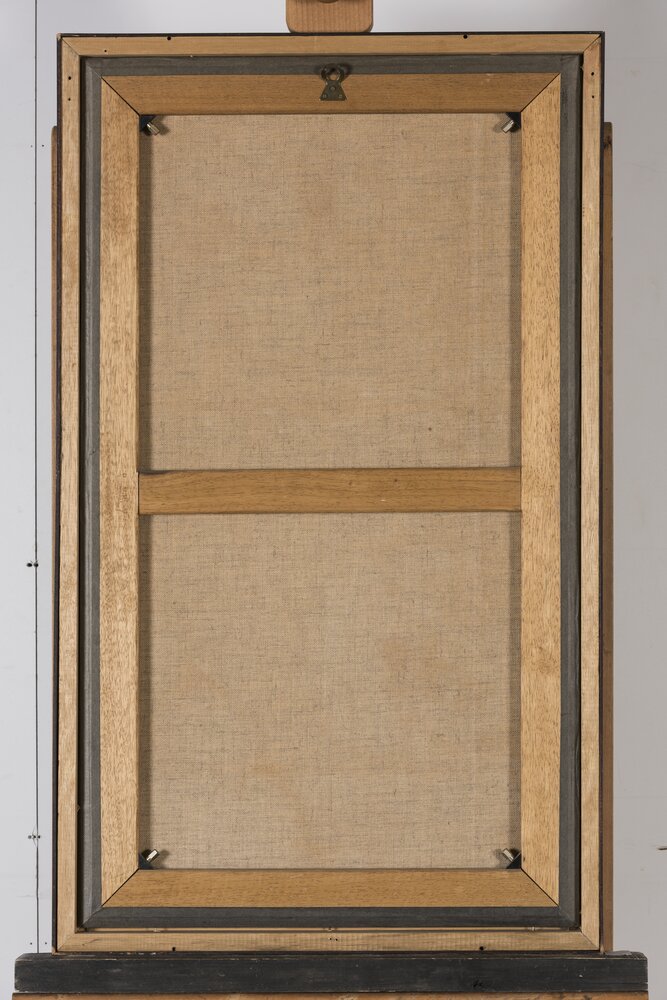 Torino, Pinacoteca Accademia Albertina, G. Ferrari, Arcangelo, inv. 337, verso - prima del restauro