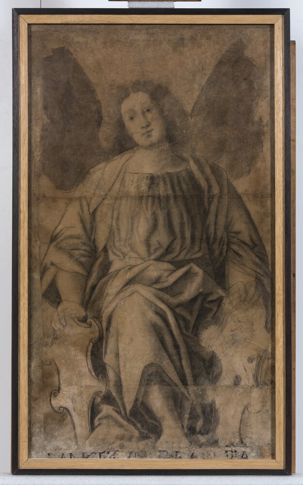 Torino, Pinacoteca Accademia Albertina, G. Ferrari, Arcangelo, inv. 337 - dopo il restauro