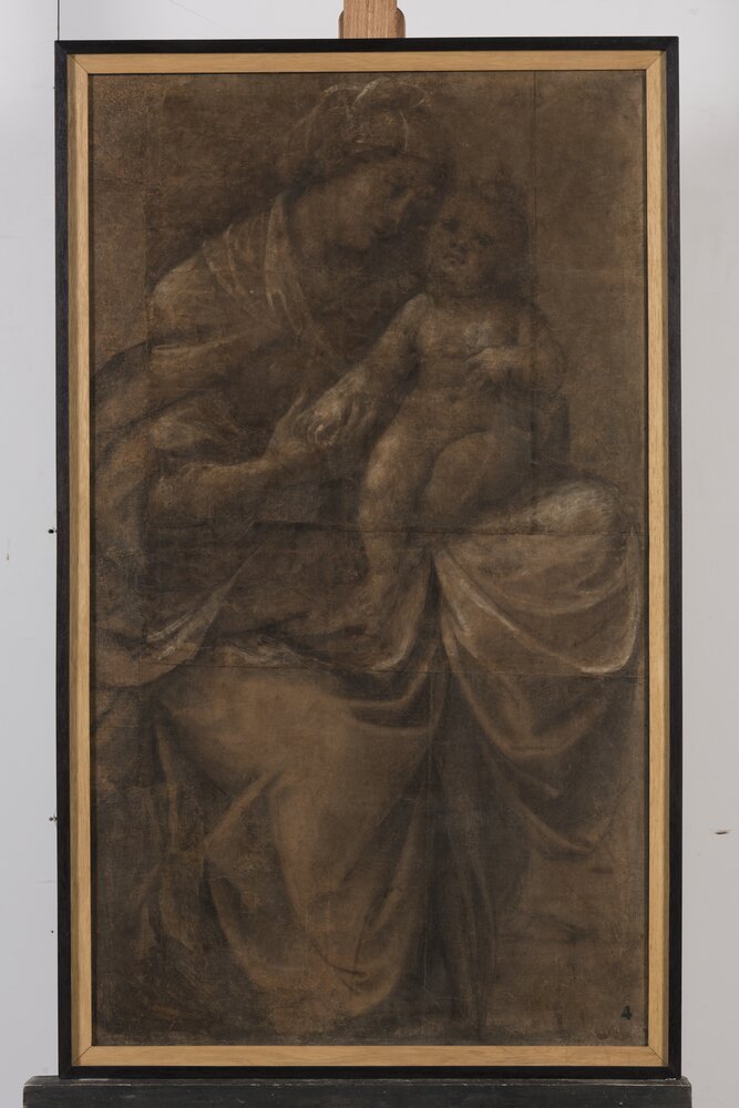 109mc04-CF-2017_Torino, Pinacoteca Accademia Albertina, G. Ferrari, Madonna con il Bambino, inv. 304