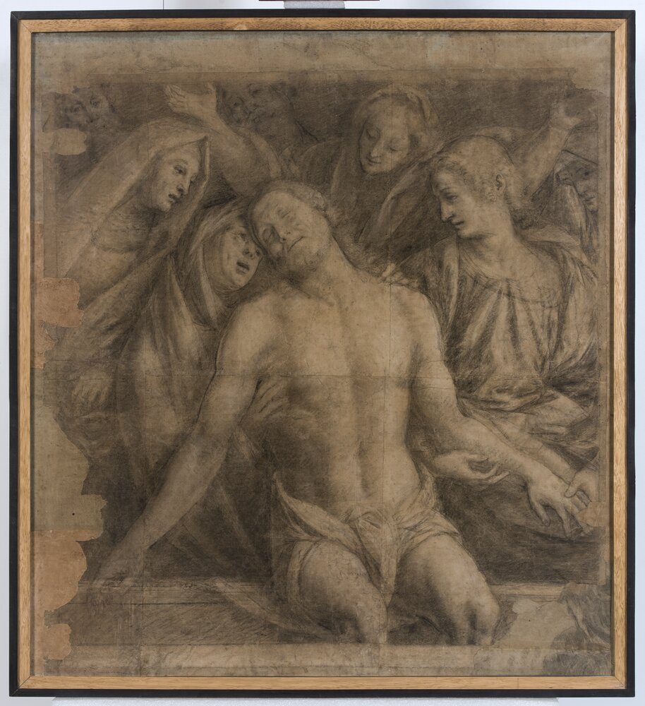 Torino, Pinacoteca Accademia Albertina, G. Ferrari, Pietà, inv. 323 - dopo il restauro