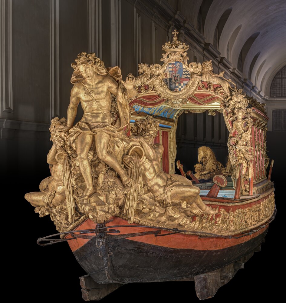 Venaria Reale, Royal Palace of Venaria, Bucintoro, inv. 0872/L - after restoration