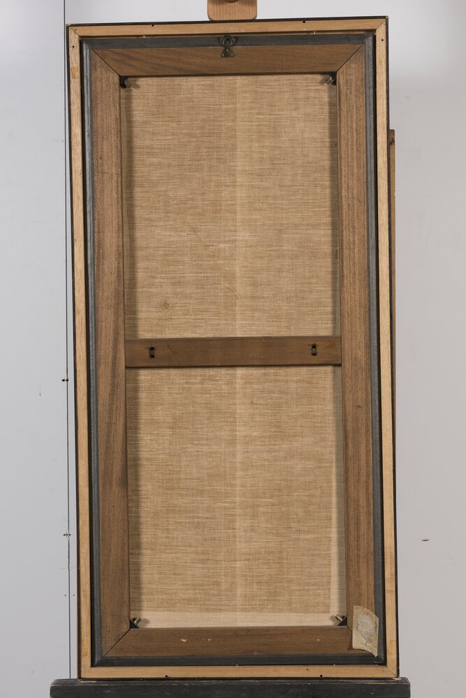 Torino, Pinacoteca Accademia Albertina, G. Ferrari,  Santo vescovo (S. Gaudenzio?), verso - prima del restauro