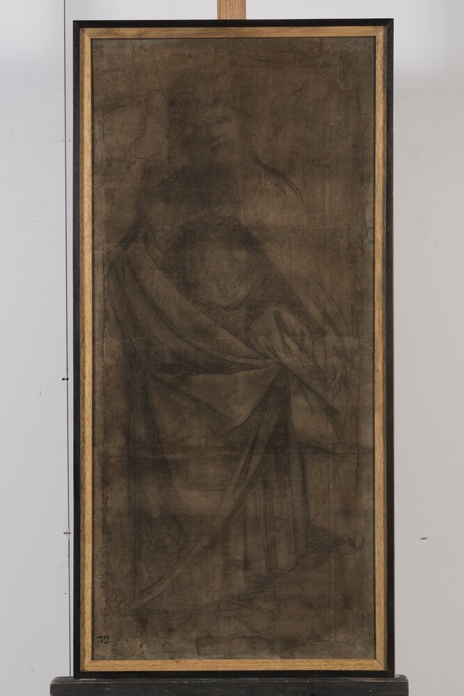 109mc02-CF-2017_Torino, Pinacoteca Accademia Albertina, G. Ferrari, Santo vescovo (S. Gaudenzio?)