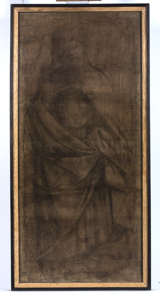 Torino, Pinacoteca Accademia Albertina, G. Ferrari,  Santo vescovo (S. Gaudenzio?) - dopo il restauro