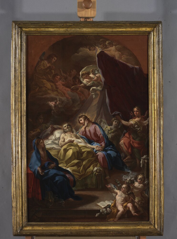 21mc045-TE-2008_Turin, Galleria Sabauda, C. Giaquinto, Il transito di S. Giuseppe, inv. 1089