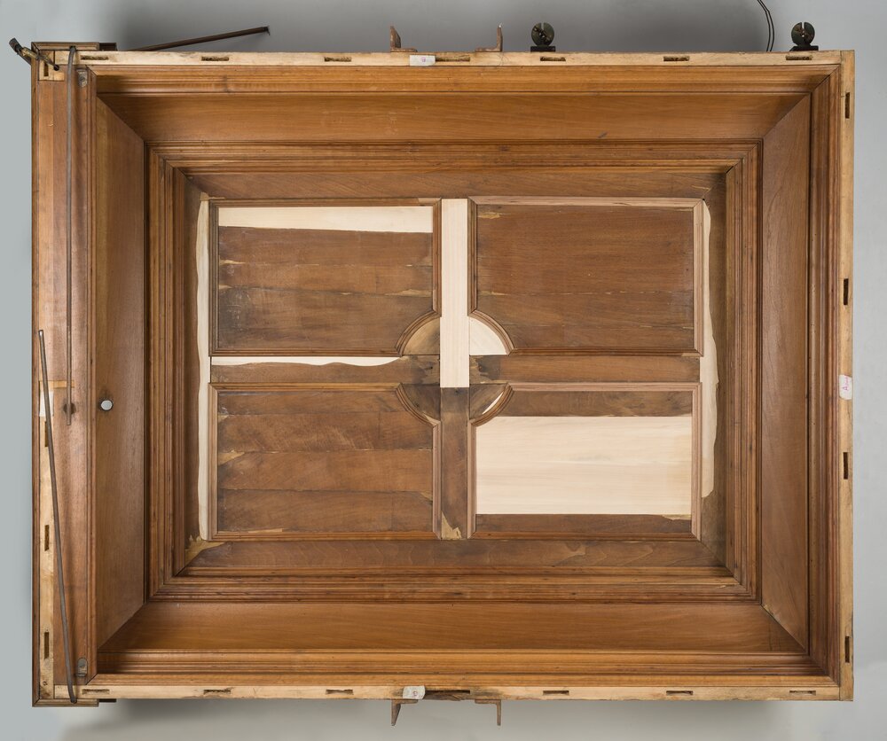 Nichelino, Palazzina di Caccia di Stupinigi, Officine meccaniche Stigler, Ascensore - durante il restauro