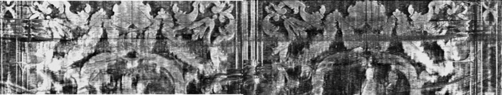 Nichelino, Hunting Palace of Stupinigi, Medal Piffetti, inv. 2468 - particular digital X-ray