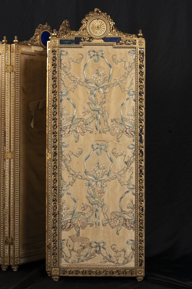 7mc01-AL-2017_Nichelino, Stupinigi Hunting Lodge, G. M. Bonzanigo, Paravento, inv. 1119