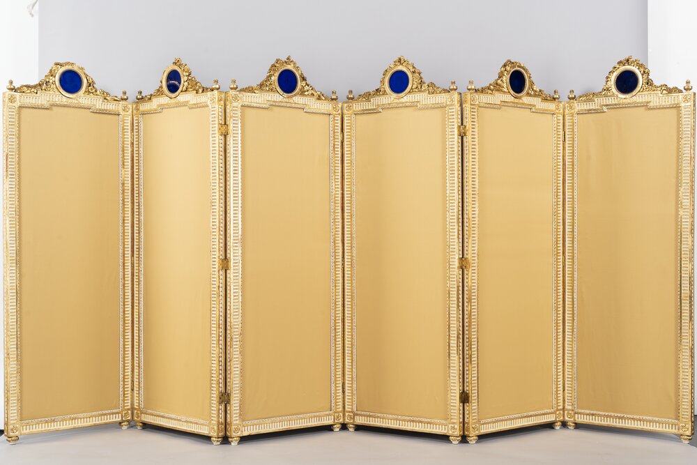 Nichelino, Palazzina di Caccia di Stupinigi, G. M. Bonzanigo, Paravento, inv. 1119 - after restoration