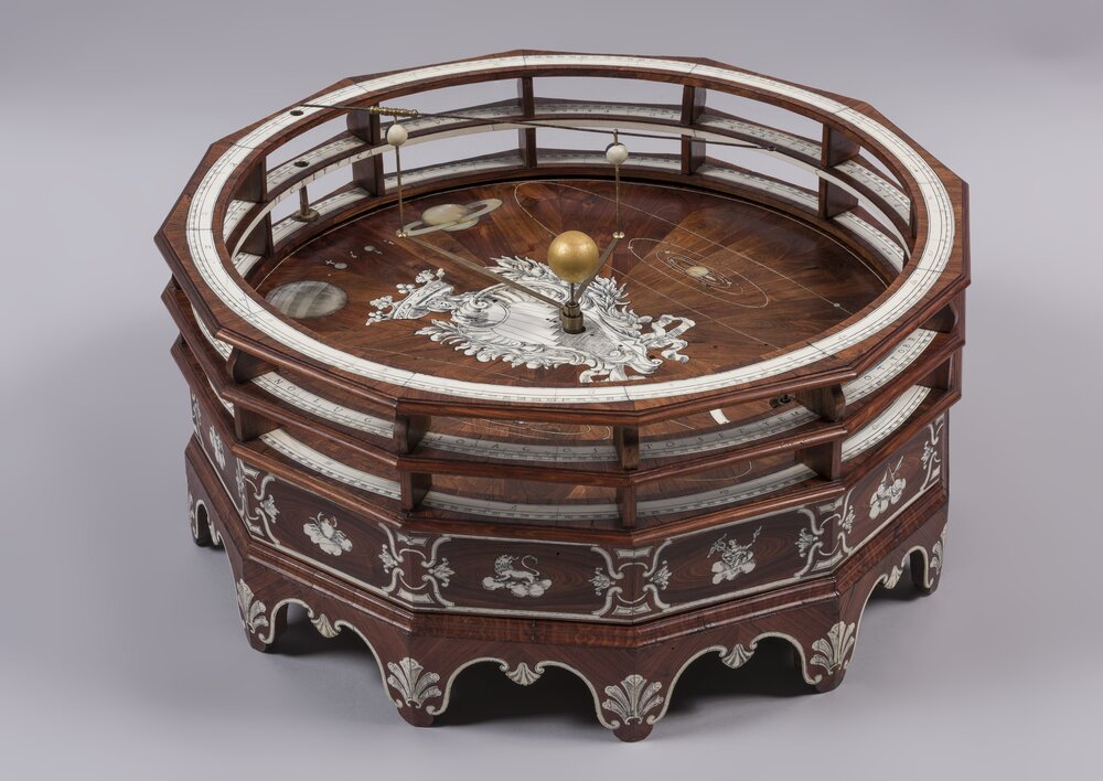 Torino, Museo Civico d’Arte Antica – Palazzo Madama, P. Piffetti, Planetario, inv. 1269/L - dopo il restauro