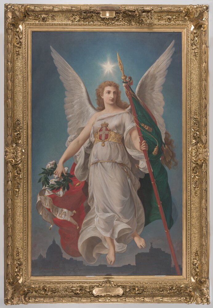 Turin, Palazzo Reale, P. Amerigo, Genio alato, inv. 5185 - after restoration