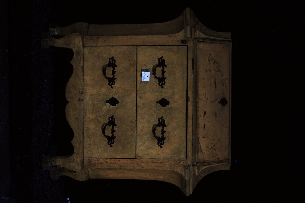 Turin, Museo Civico d'Arte Antica - Palazzo Madama, Double flap body - UV analysis