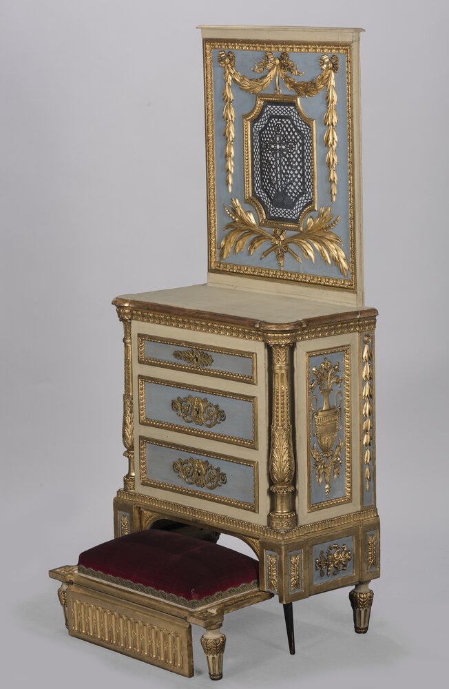 Turin, Royal Palace, F. Bolgiè, Confessionale, inv. DC 2046 - after restoration