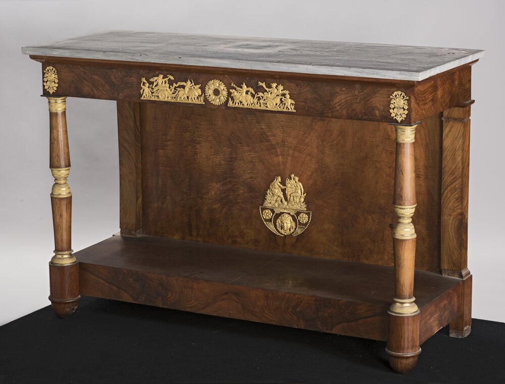 124mc03-AL-2017_Agliè, Castello ducale, minusiere Berolati, Console, inv. 28