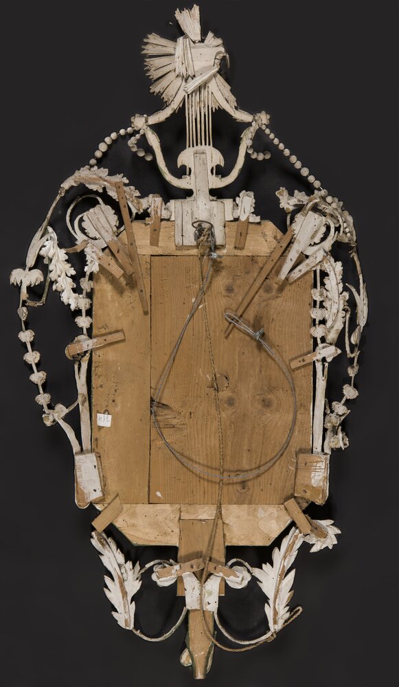 Caravino, Castello di Masino (FAI), F. Bozelli , Ventola, inv. SBAS TO 482, verso - prima del restauro