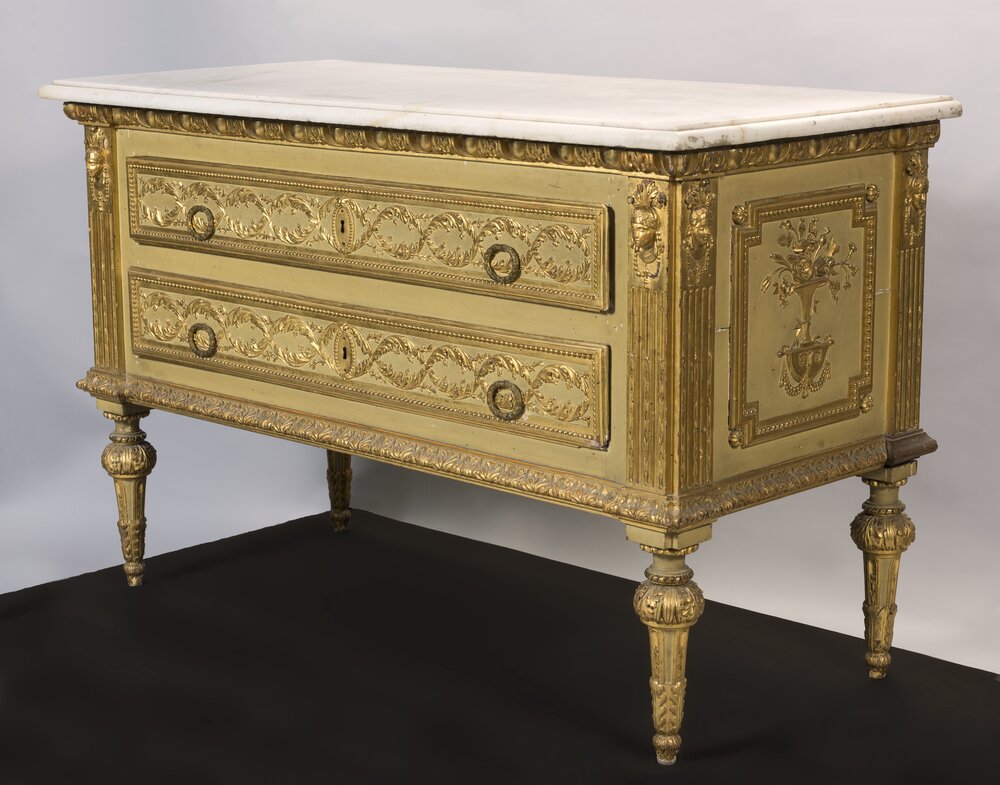 124mc21-AL-2017_Tremezzina, Villa Carlotta, G. M. Bonzanigo, Cassettone, inv. 3527